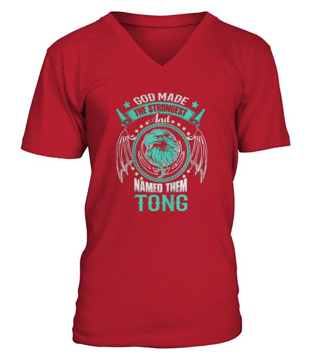 TONG shirt, TONG Family Name, TONG Funny Name Gifts T Shirt V-Neck T-shirt