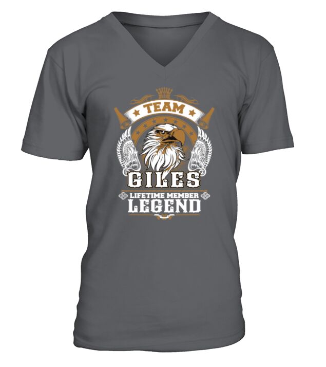 GILES team legend, GILES tshirt V-Neck T-shirt
