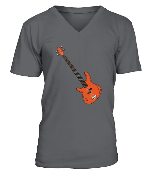Electric Guitar V-Neck T-shirt