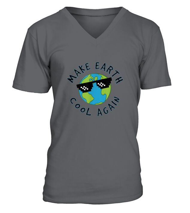 Make The Earth Cool Again V-Neck T-shirt