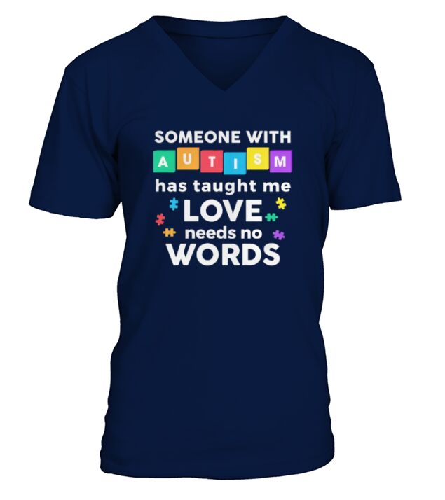 AUTISM V-Neck T-shirt