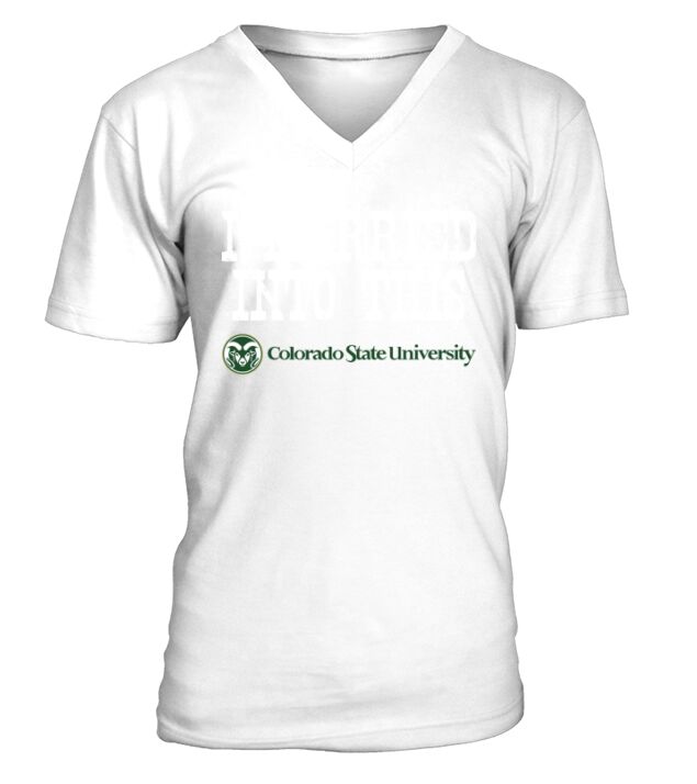 Colorado State University Married Into I Married Into This V-Neck T-shirt