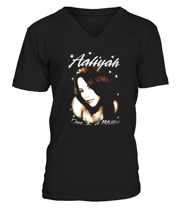 Aaliyah One In A Million V-Neck T-shirt
