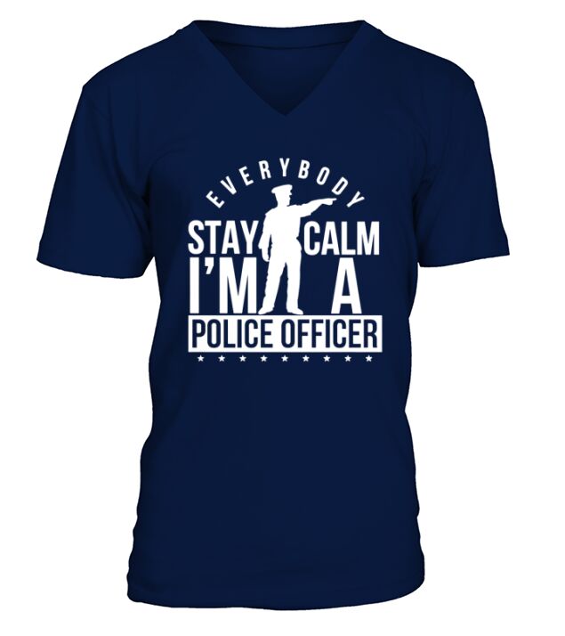Police - Police Officer - Gift - Present - Arrest T-Shirt_2 V-Neck T-shirt