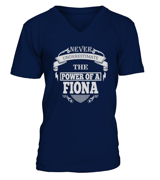 FIONA - Never underestimate the power of FIONA - FIONA name - FIONA Name Gifts - birthday gifts for FIONA - FIONA Shirts - FIONA T-shirt - Best Sellers V-Neck T-shirt