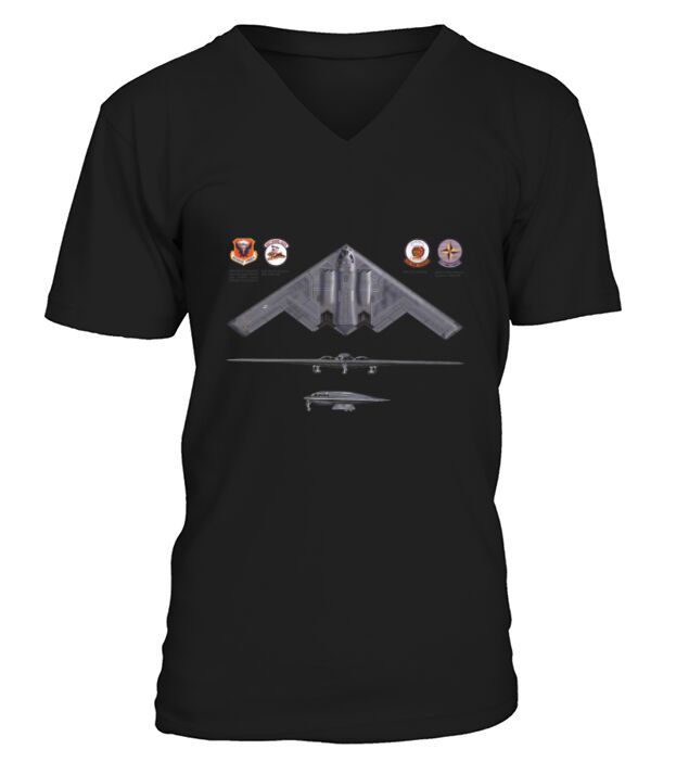 Northrop Grumman B-2 Spirit V-Neck T-shirt