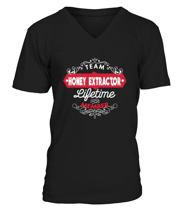 Team HONEY EXTRACTOR lifetime member V-Neck T-shirt