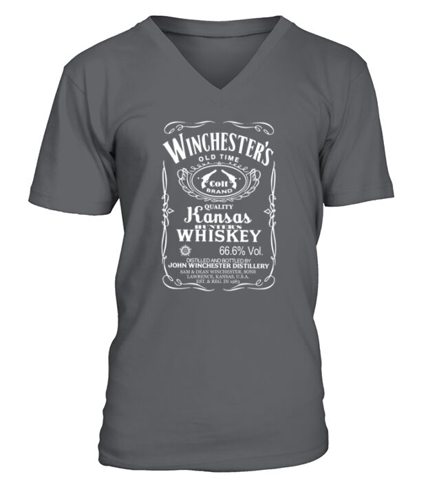 Winchesters Whiskey V-Neck T-shirt
