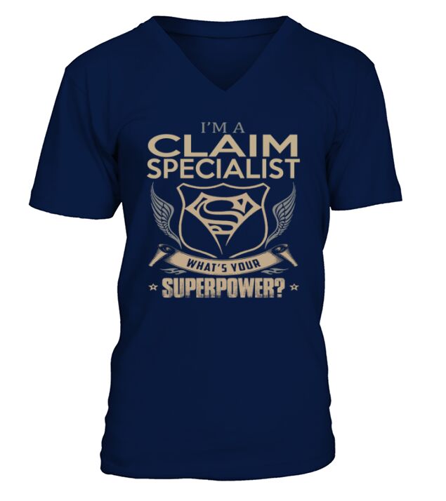 CLAIM SPECIALIST V-Neck T-shirt