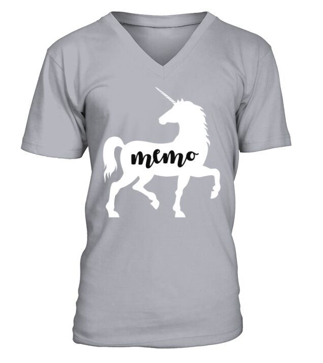 Memo Unicorn Shadow 2020 V-Neck T-shirt