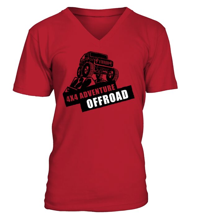 Offroad Adventure V-Neck T-shirt