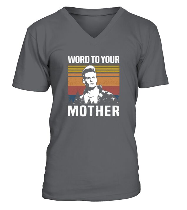Vanilla Ice Ice Ice Baby word to your mother vintage V-Neck T-shirt
