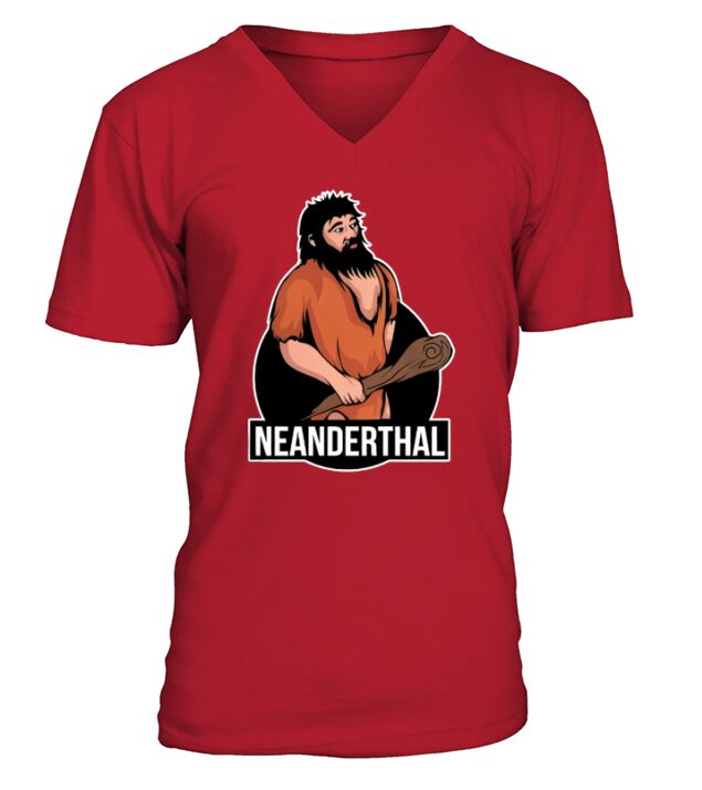 Neanderthal T-Shirt V-Neck T-shirt