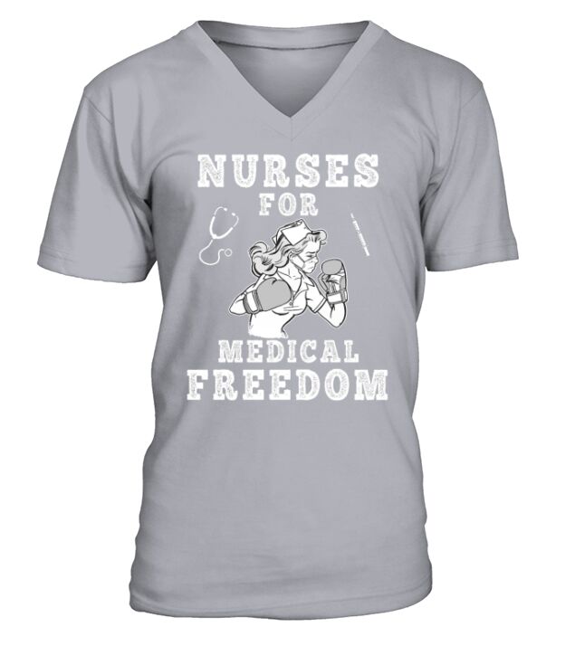 Nurse Vaccination Vaccinated Gift V-Neck T-shirt