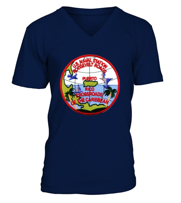 Naval Station Roosevelt Roads Puerto Rico Mug V-Neck T-shirt