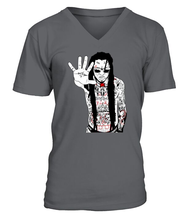 Lil Wayne V-Neck T-shirt