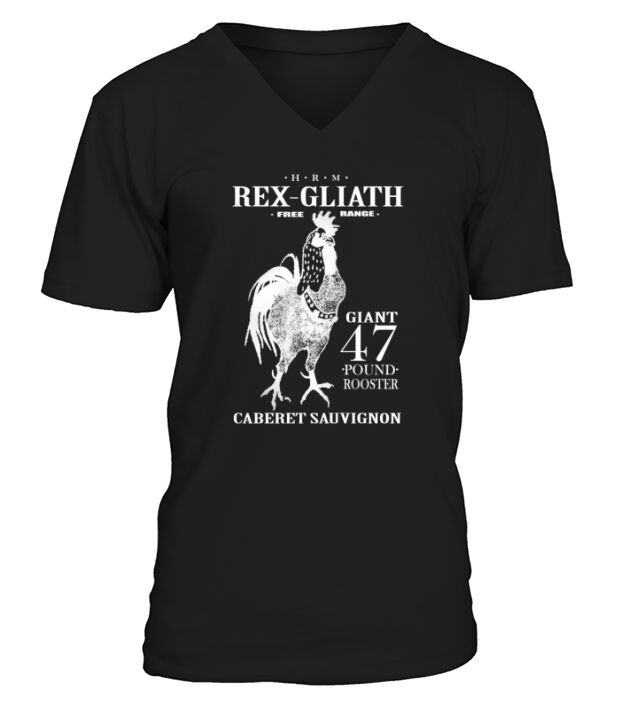 Rex goliath wine V-Neck T-shirt
