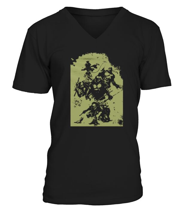 tortues Ninja V-Neck T-shirt