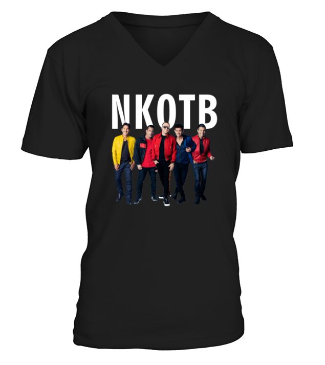 New Kids On The Blocks Viejas Arena V-Neck T-shirt