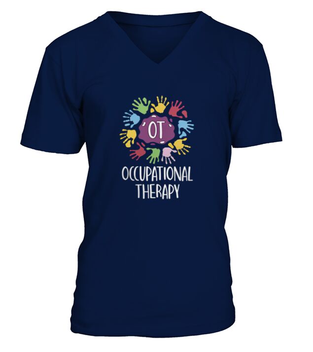 Occupational Therapy V-Neck T-shirt