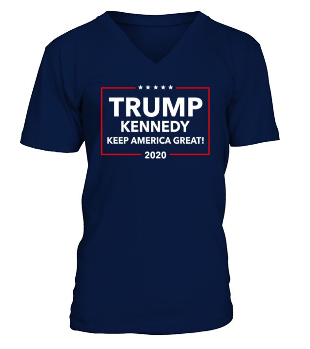 Trump Kennedy Keep America Great 2020 Hoodie V-Neck T-shirt