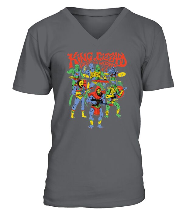 king gizzard and the lizard wizard Funny Shirt V-Neck T-shirt