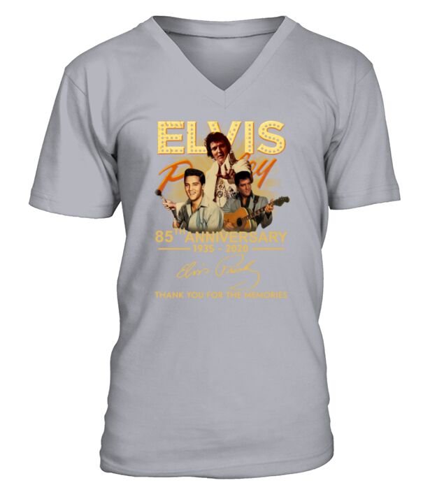 Elvis Presley 85th Anniversary 1935 2020 V-Neck T-shirt