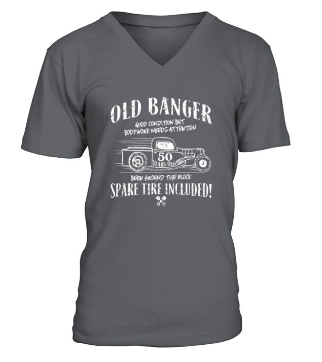 Funny 50th Birthday Old banger for 1969 - Coffee Mug (colored) V-Neck T-shirt