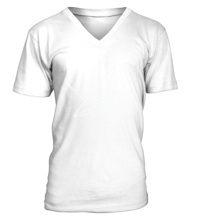 Origami V-Neck T-shirt