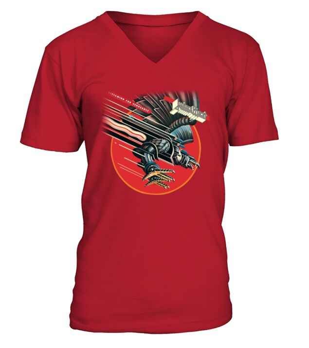 JUDAS PRIEST Screaming For Vengeance V-Neck T-shirt