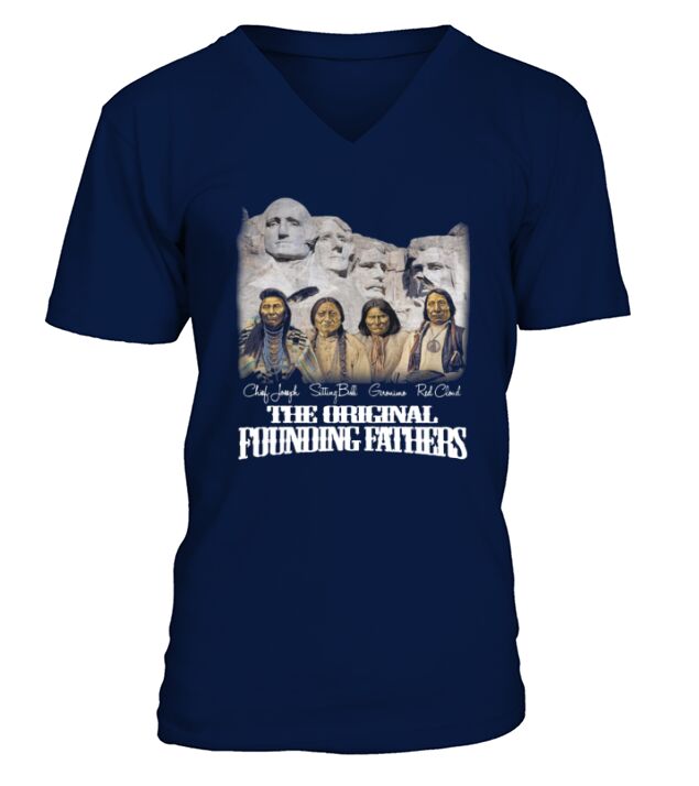 The original founding fathers gift tshirt V-Neck T-shirt