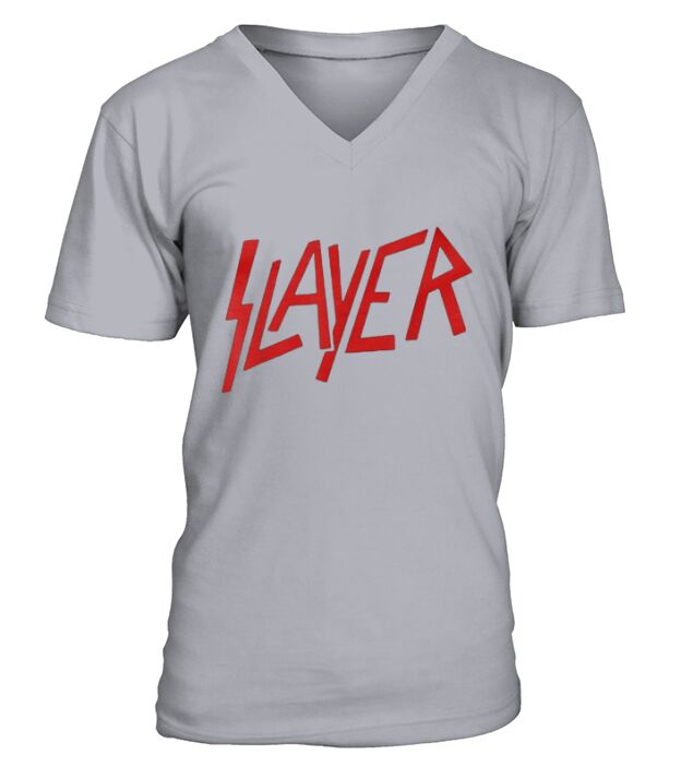 Slayer Logo V-Neck T-shirt