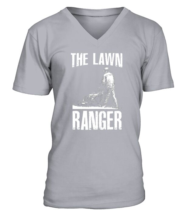 The Lawn Ranger Funny Gardening Clothing Tees For Gardeners V-Neck T-shirt