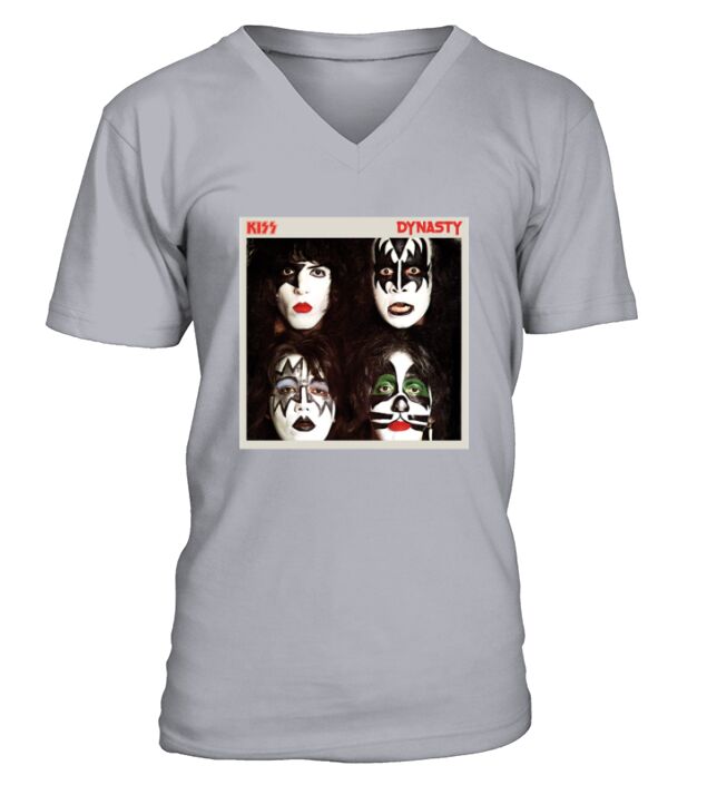 kiss 1979 dynasty t shirt V-Neck T-shirt