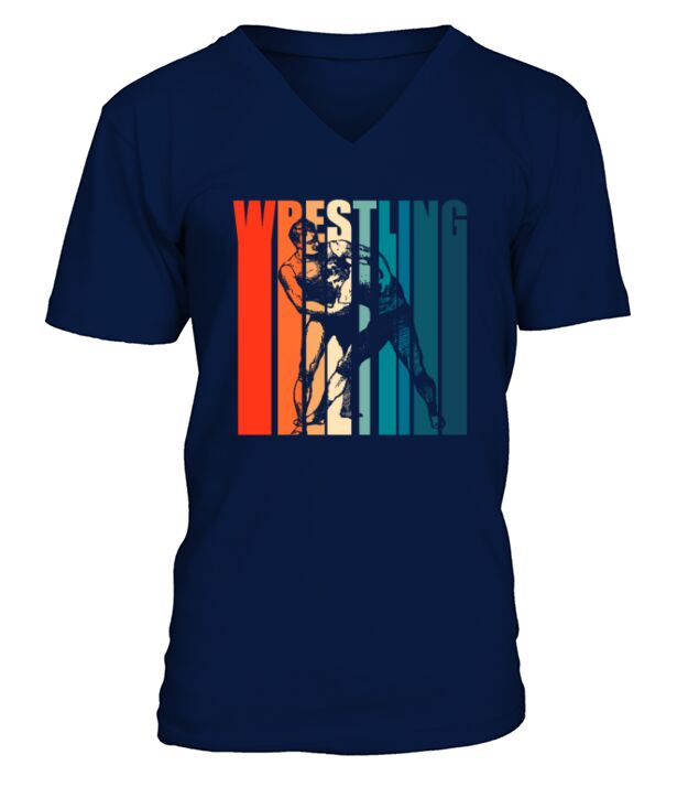 Wrestling Saying Motive for a Wrestler or Fighter V-Neck T-shirt