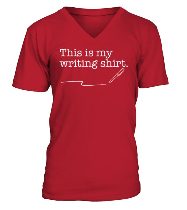 Author Poet Journalist I Writer I This is My V-Neck T-shirt
