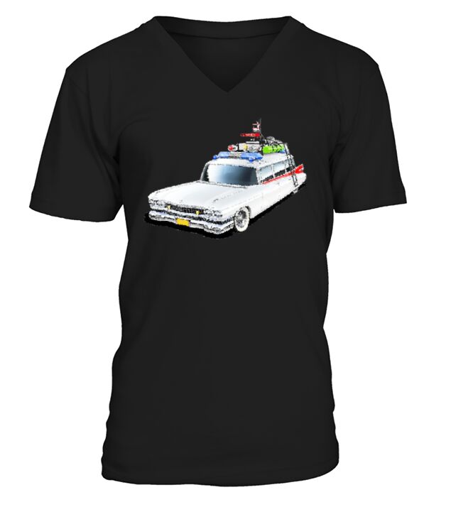 Ecto-1 V-Neck T-shirt