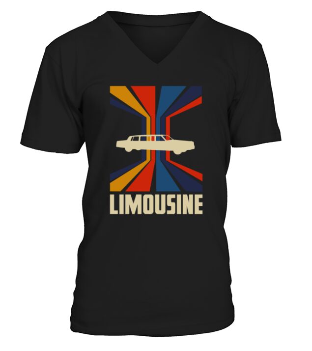 limuzina V-Neck T-shirt