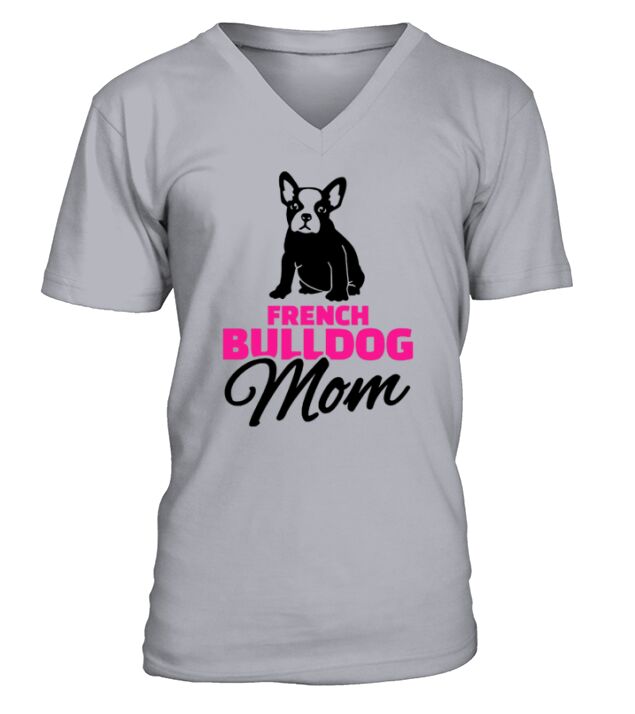 French Bulldog V-Neck T-shirt