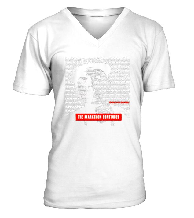 Rip Nipsey Hussle The Marathon Continues V-Neck T-shirt