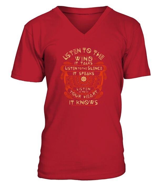 Listen to the Wind tshirt V-Neck T-shirt