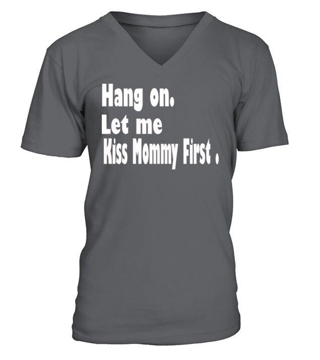 MOMMY FIRST V-Neck T-shirt