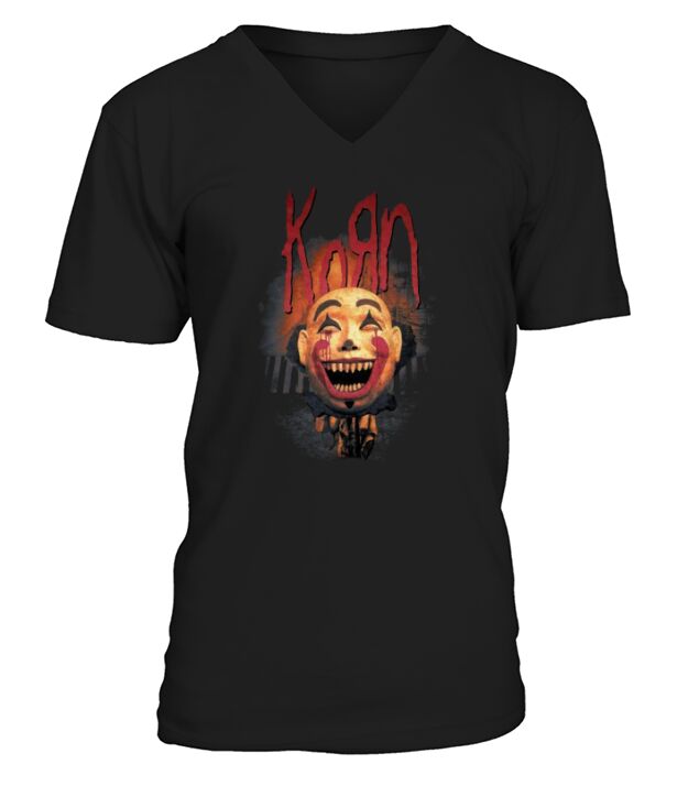 Korn V-Neck T-shirt