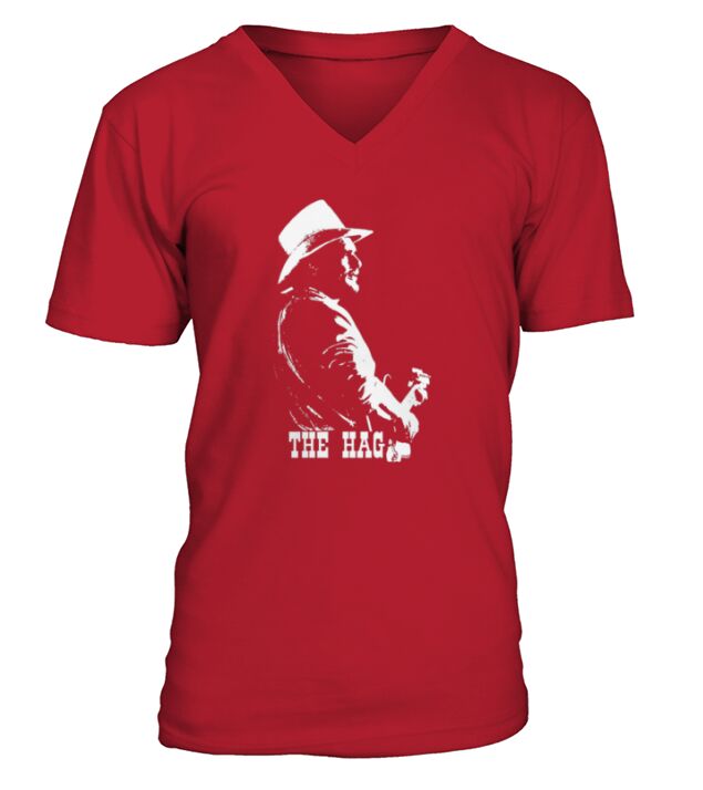 Merle Haggard The HAG V-Neck T-shirt