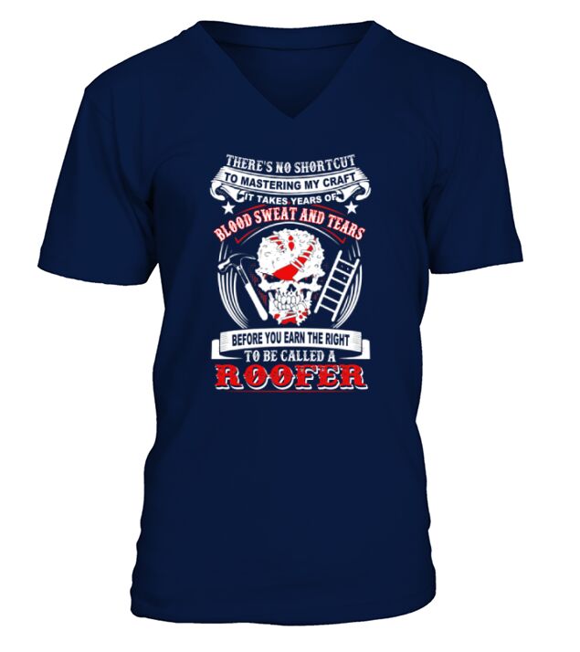 ROOFER V-Neck T-shirt