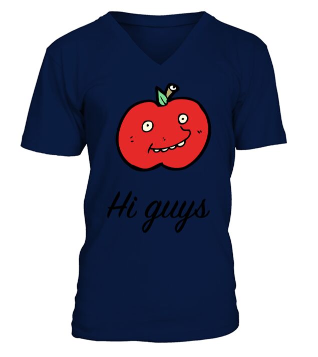 Goofy stupid tomato Men's V-Neck T-shirt