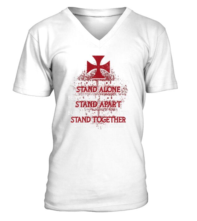 Warrior Of God - Templar - Shirt V-Neck T-shirt