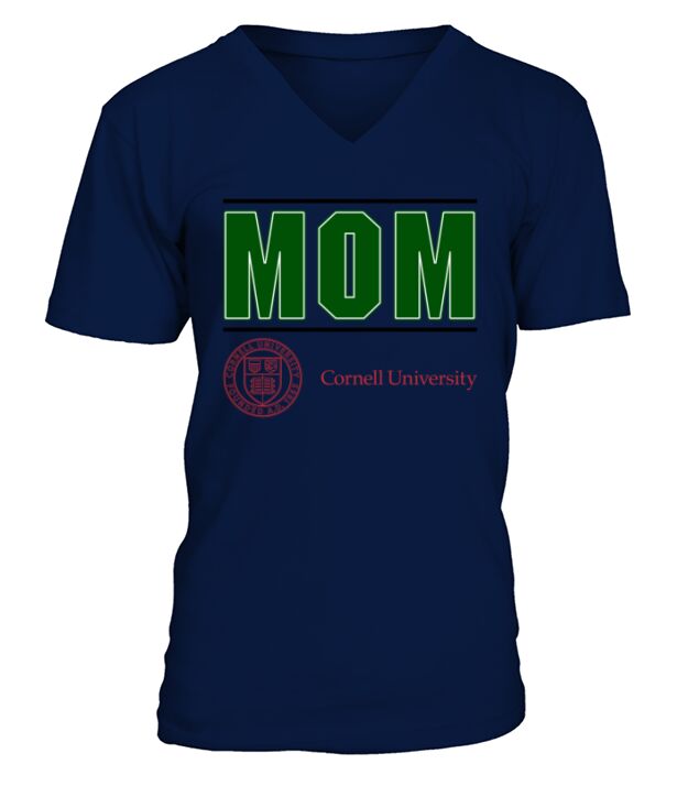 Cornell University Proud Mom Parents Day 2020 V-Neck T-shirt