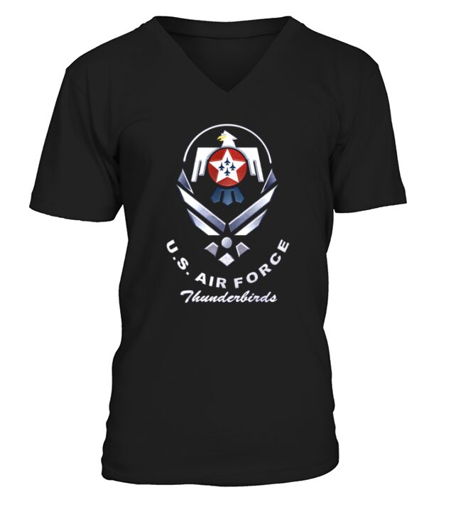 Thunderbirds Air Force V-Neck T-shirt