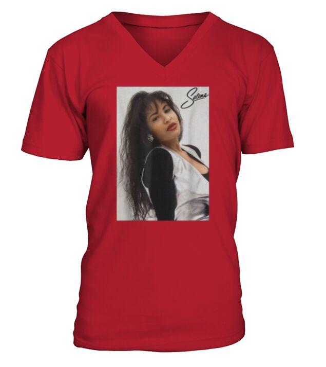 Selena quintanilla and yolanda.png V-Neck T-shirt